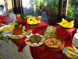 agriturismo arezzo - agriturismo toscana buffet1
