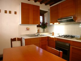 agriturismo arezzo - appartamento bosco cucina
