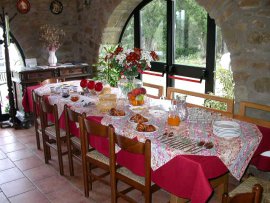 agriturismo arezzo - foto interni