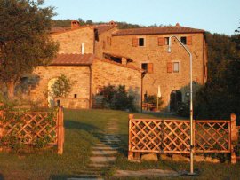 agriturismo arezzo - lato piscina